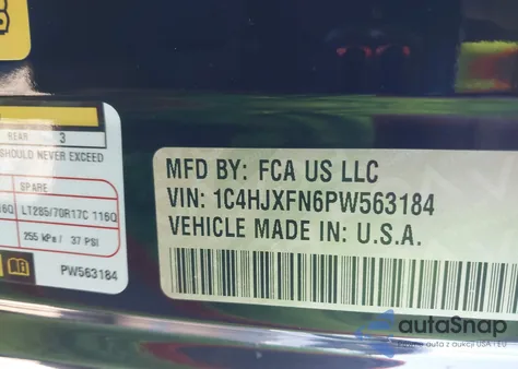 2023 Jeep Wrangler Rubicon from USA, damaged, VIN 1C4HJXFN6PW563184